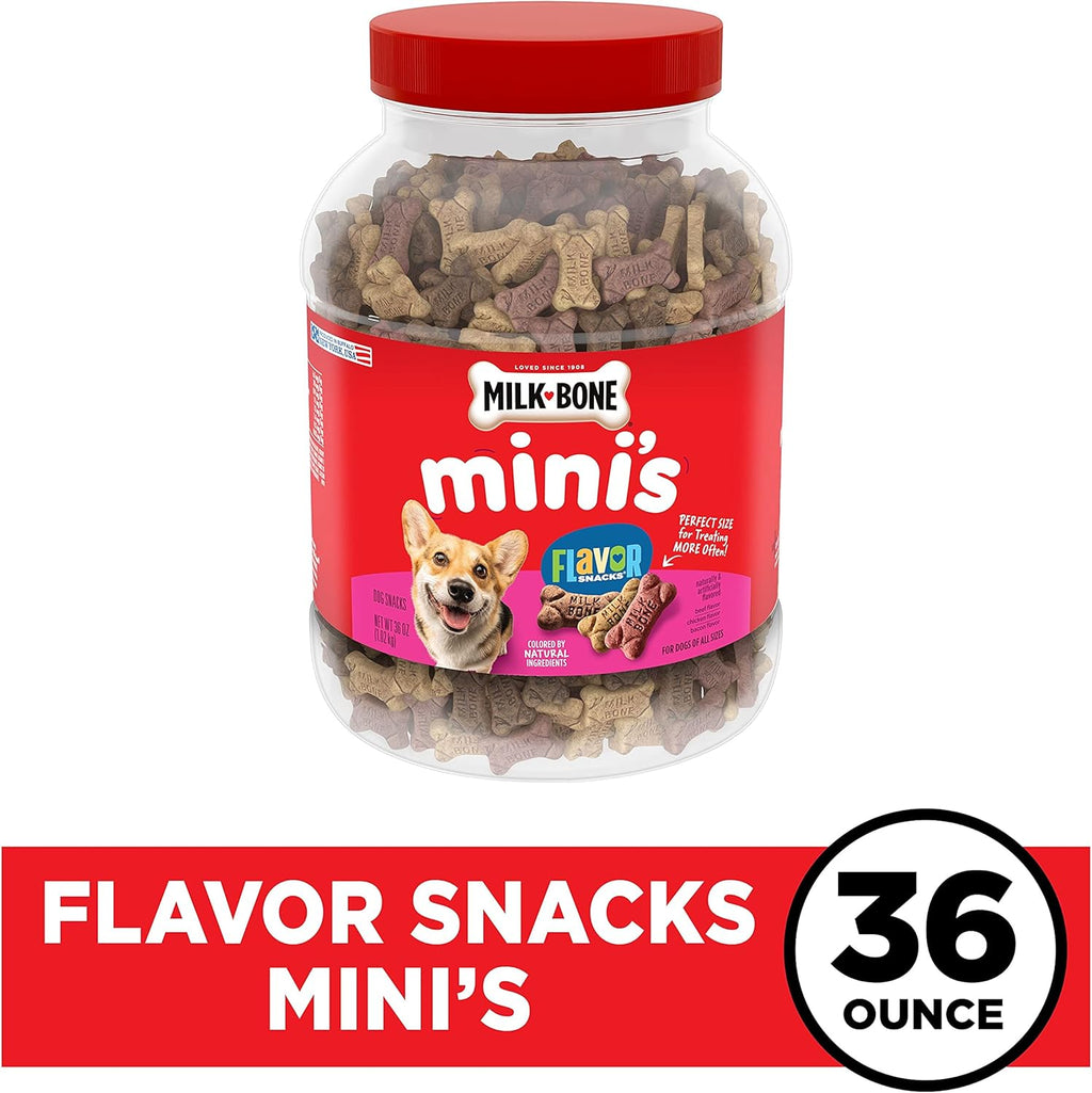 Milk-Bone Mini's Flavor Snacks Dog Treats, 36 Ounce - view 2
