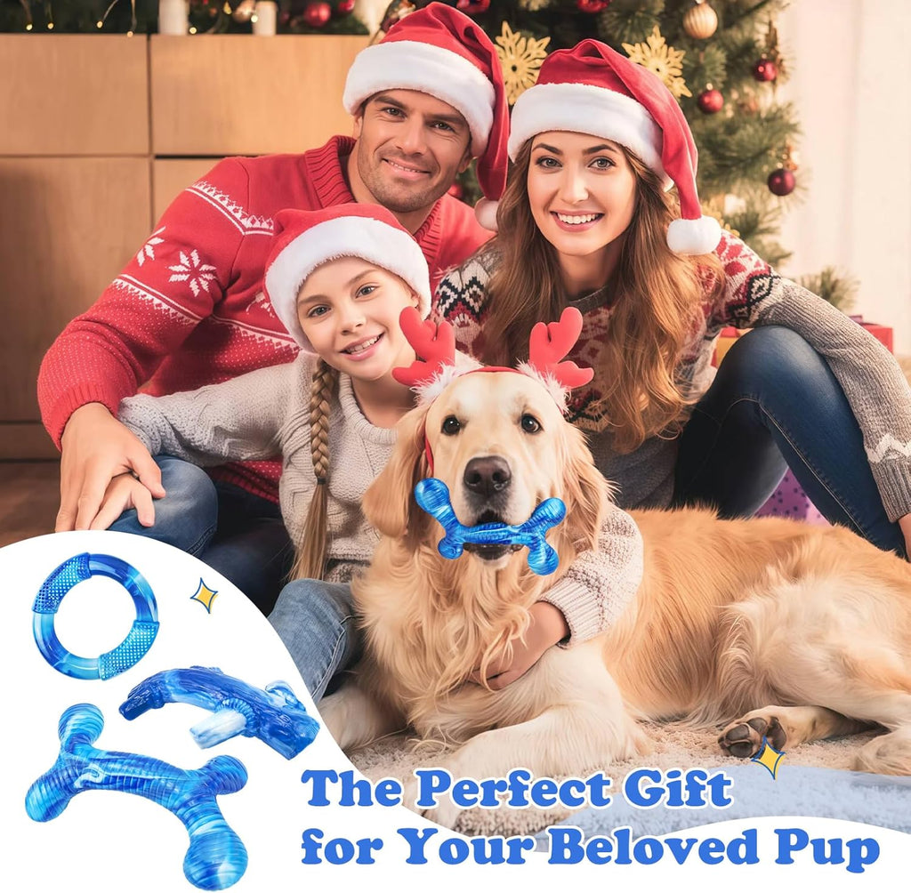 Furdog 3Pack Dog Toys for Aggressive Chewers Dog Chew Toy Tough Dog Toys to Keep Them Busy Bacon Flavor Teethi - view 5