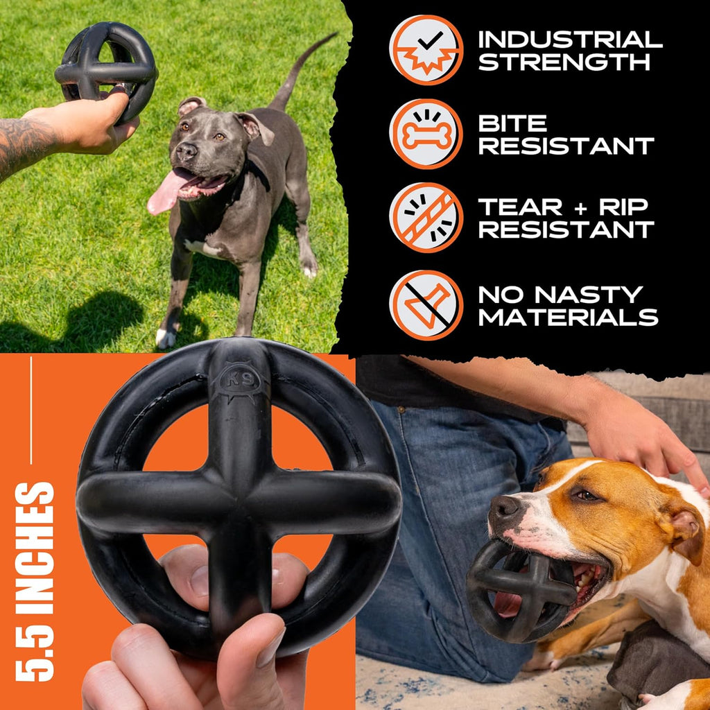 Monster K9 Indestructible Dog Ball – Lifetime Replacemnet - Durable Dog Toy for Aggressive Chewers - Safe, Non - view 4