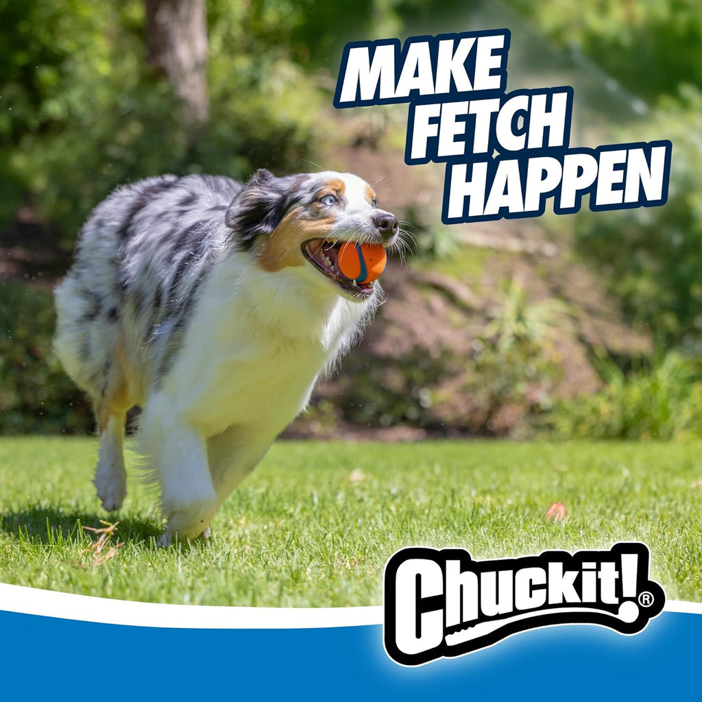 Chuckit! Ultra Ball Dog Toy - Medium Bouncy Fetch Balls For Dogs 20-60 lbs - Made from Durable Rubber - Floati - view 3