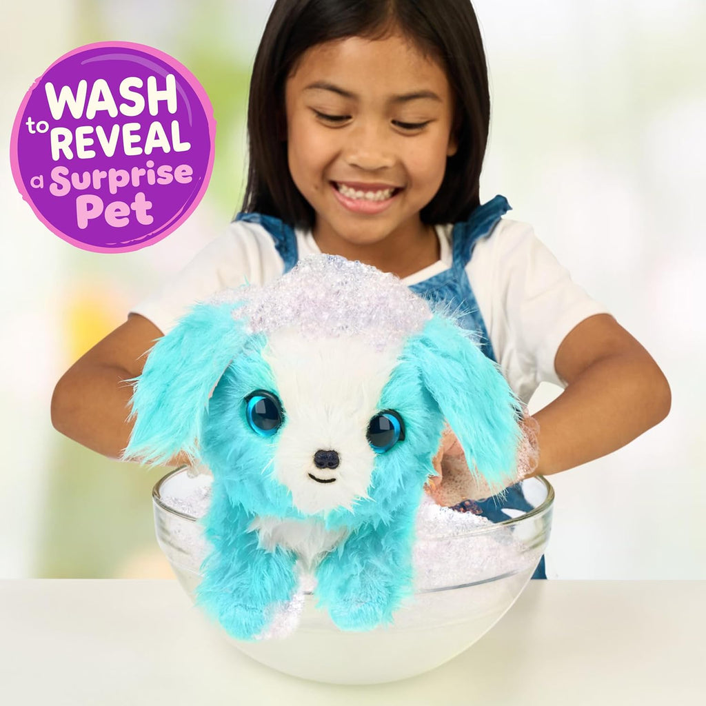 SCRUFFALUVS Blue Surprise Pet, Mystery Plush Toys, Stuffed Animals, Wash to Reveal 1 of 3 Rescue Pets: Puppy,  - view 5
