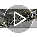 OFFO Bird Spikes with Stainless Steel Base, Covers 73.7 Feet(22.5m) Durable Bird Spikes Arrow Pigeon Spikes Fe - view 8