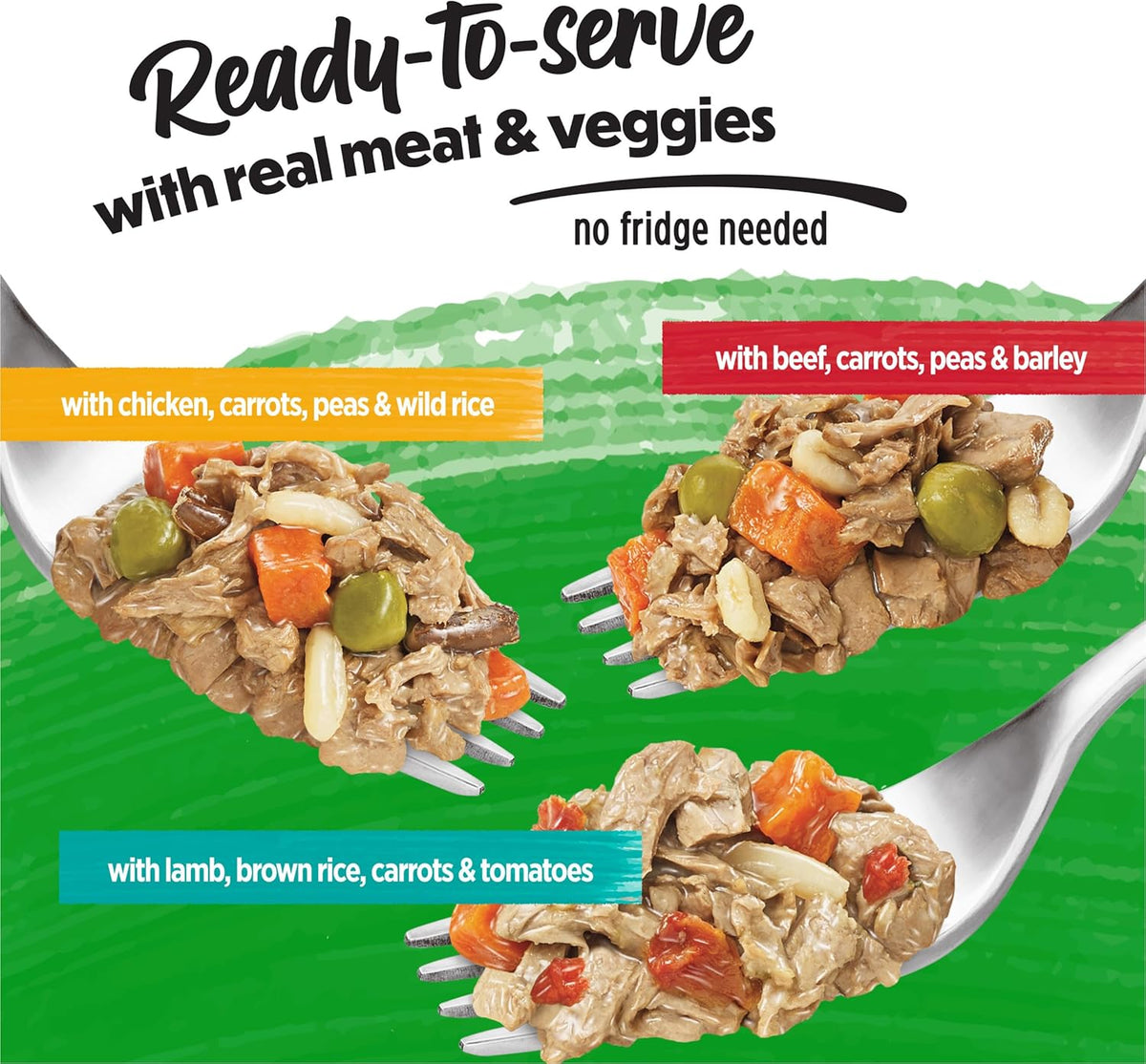 Purina Beneful Freshly Prepared Blends Wet Dog Food Variety Pack with Beef, Chicken, or Lamb Dog Food - (Pack  - view 3