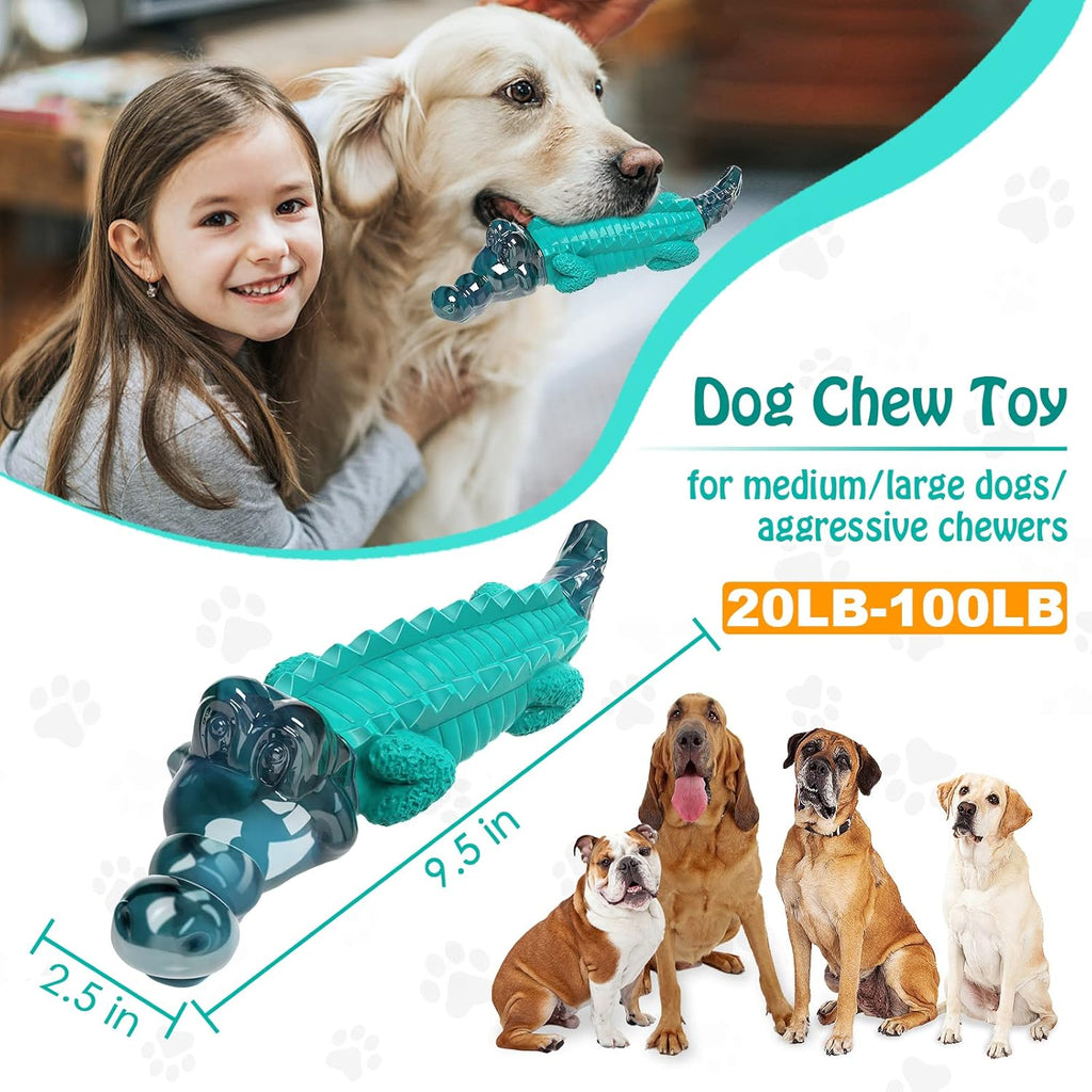 Dog Toys for Aggressive Chewers - Tough,Indestructible Dog Chew Toys for Large, Medium,Small Breed to Keep The - view 3