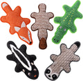 Eneston 5 Pack No Stuffing Squeaky Dog Toys for Large Dogs - Interactive Durable Plush Chew Toy with Crinkle P