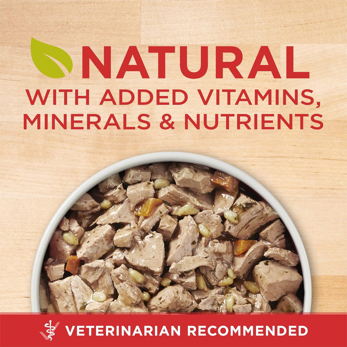 Purina ONE Natural High Protein Dog Food, Tender Cuts in Gravy Chicken and Brown Rice Entrée - 13 Ounce (Pack  - view 2
