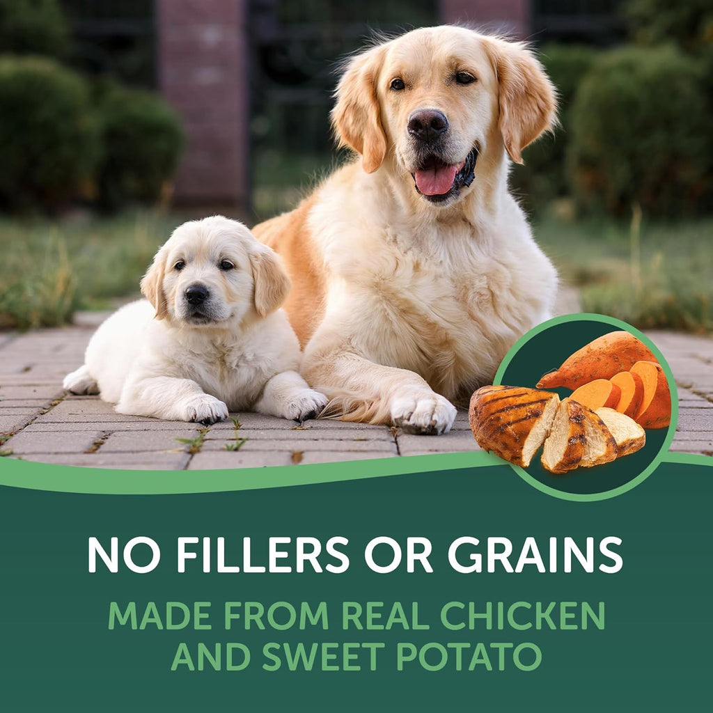 Healthfuls Chicken Wrapped Sweet Potato Dog Treats, 16oz - view 5