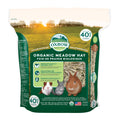 Oxbow Organic Meadow Hay, Guinea Pig & Rabbit Hay, Small Pet Bunny Supplies, All Natural Grass for Guinea Pig,