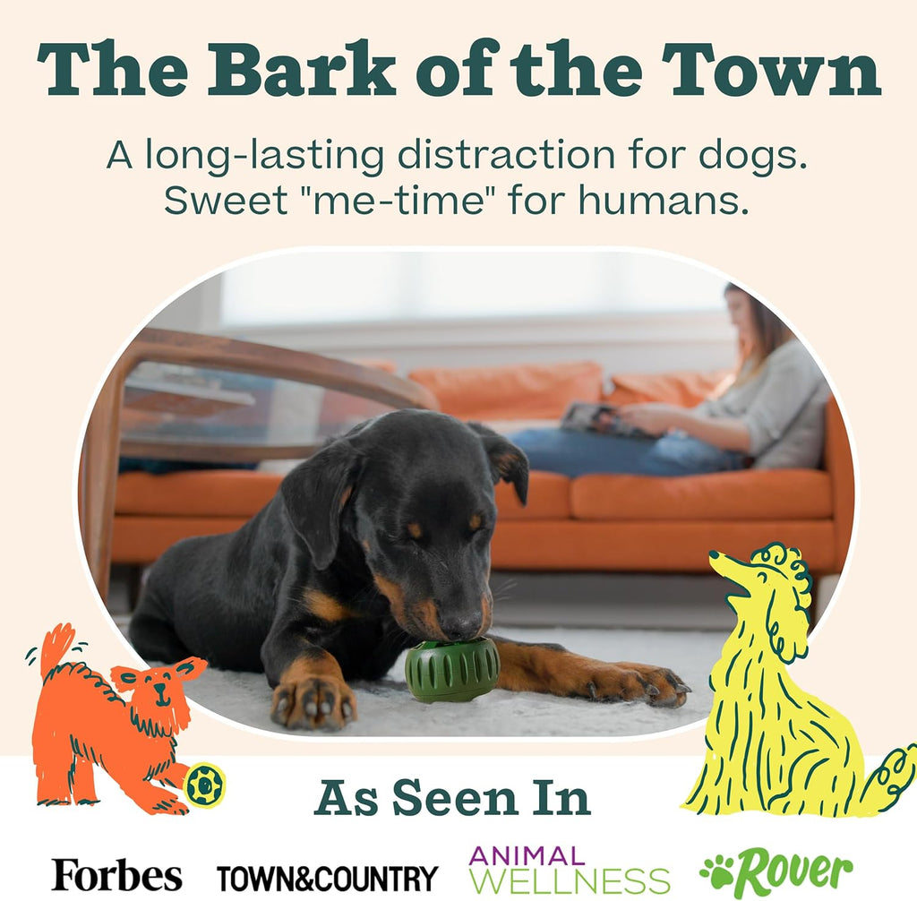 WOOF Starter Pack - Interactive Dog Toys for Boredom - Dog Treat Molds Silicone - Chicken-Flavored Healthy Tre - view 8