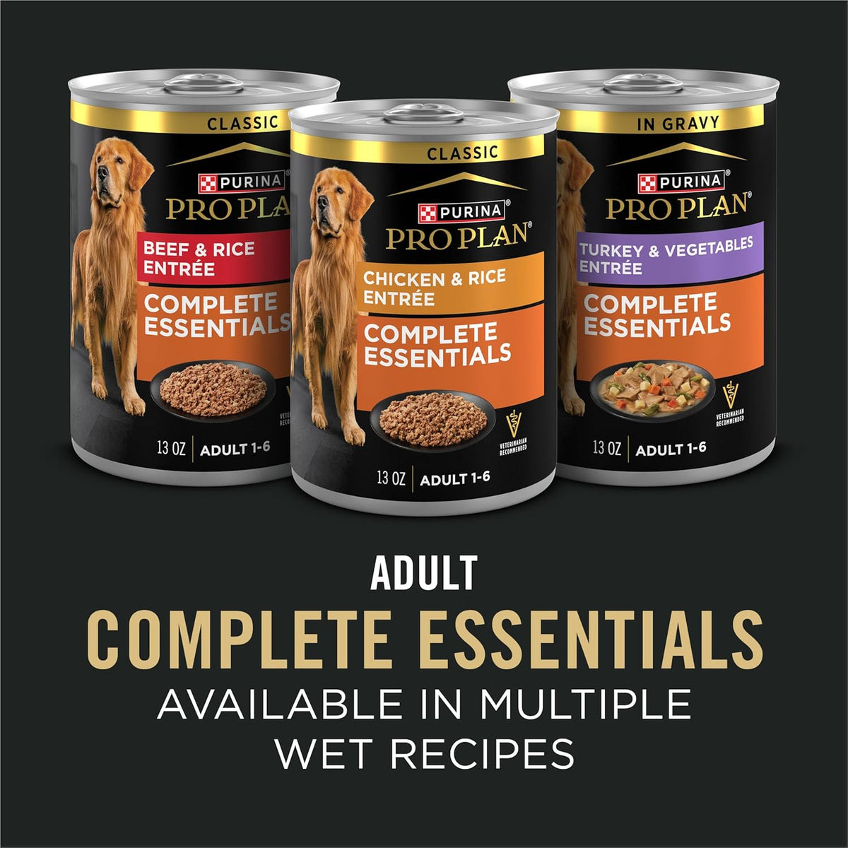 Purina Pro Plan Complete Essentials Shredded Blend Chicken and Rice Dog Food Dry Formula with Probiotics for D - view 9