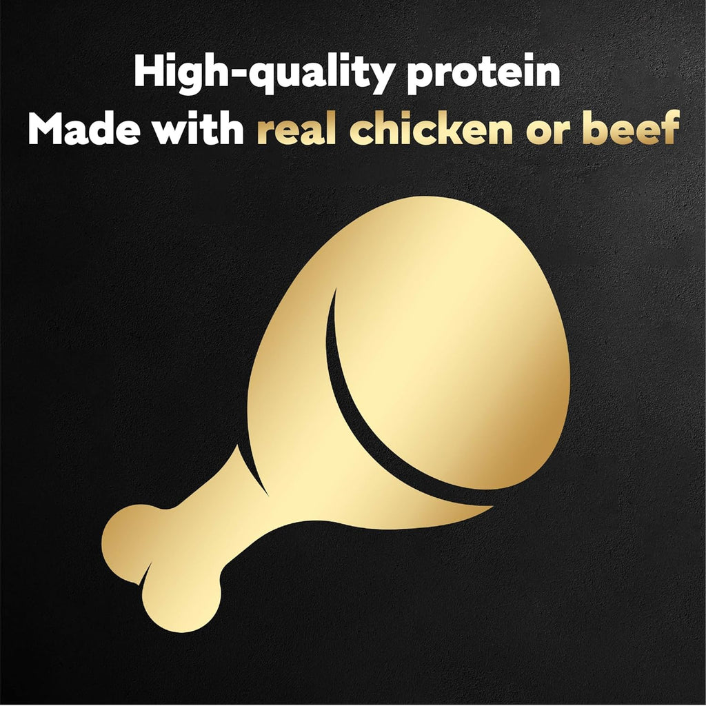 Cesar Filets in Gravy Wet Dog Food Rotisserie Chicken Flavor, Filet Mignon Flavor, and Wood-Grilled Chicken Va - view 4