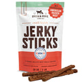 Rocco & Roxie Beef Jerky Dog Treats 1 lb | Soft Training Snacks Made in USA | High Value Beef Jerky for Dogs, 
