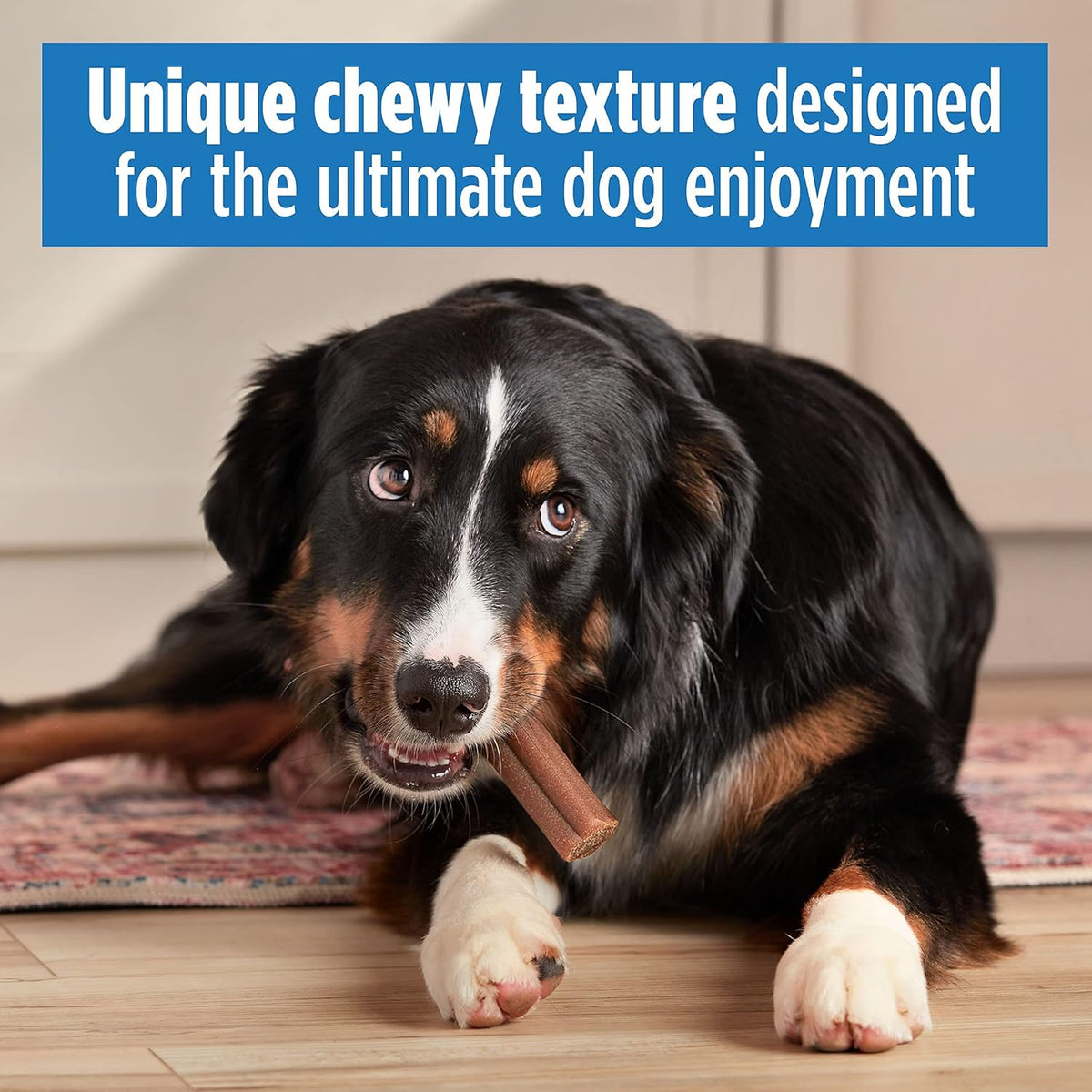 Milk-Bone Comfort Chews, Rawhide Free Dog Treats with Unique Chewy Texture and Real Beef, 16 Chews, Easy on Di - view 7