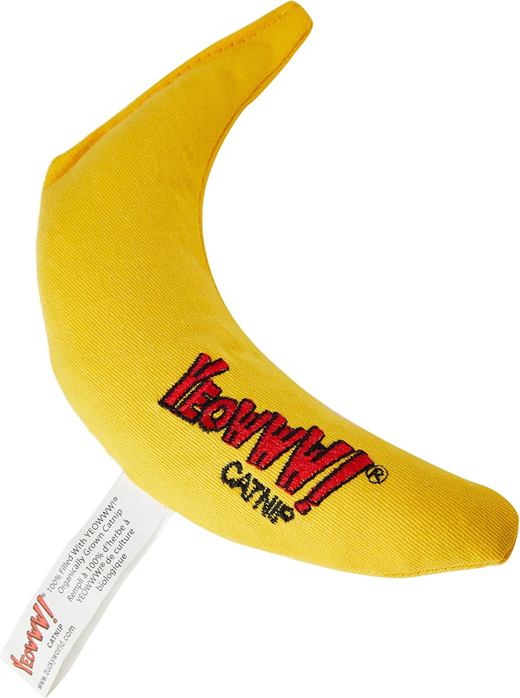 Yeowww! Catnip Toy, Yellow Banana - view 4