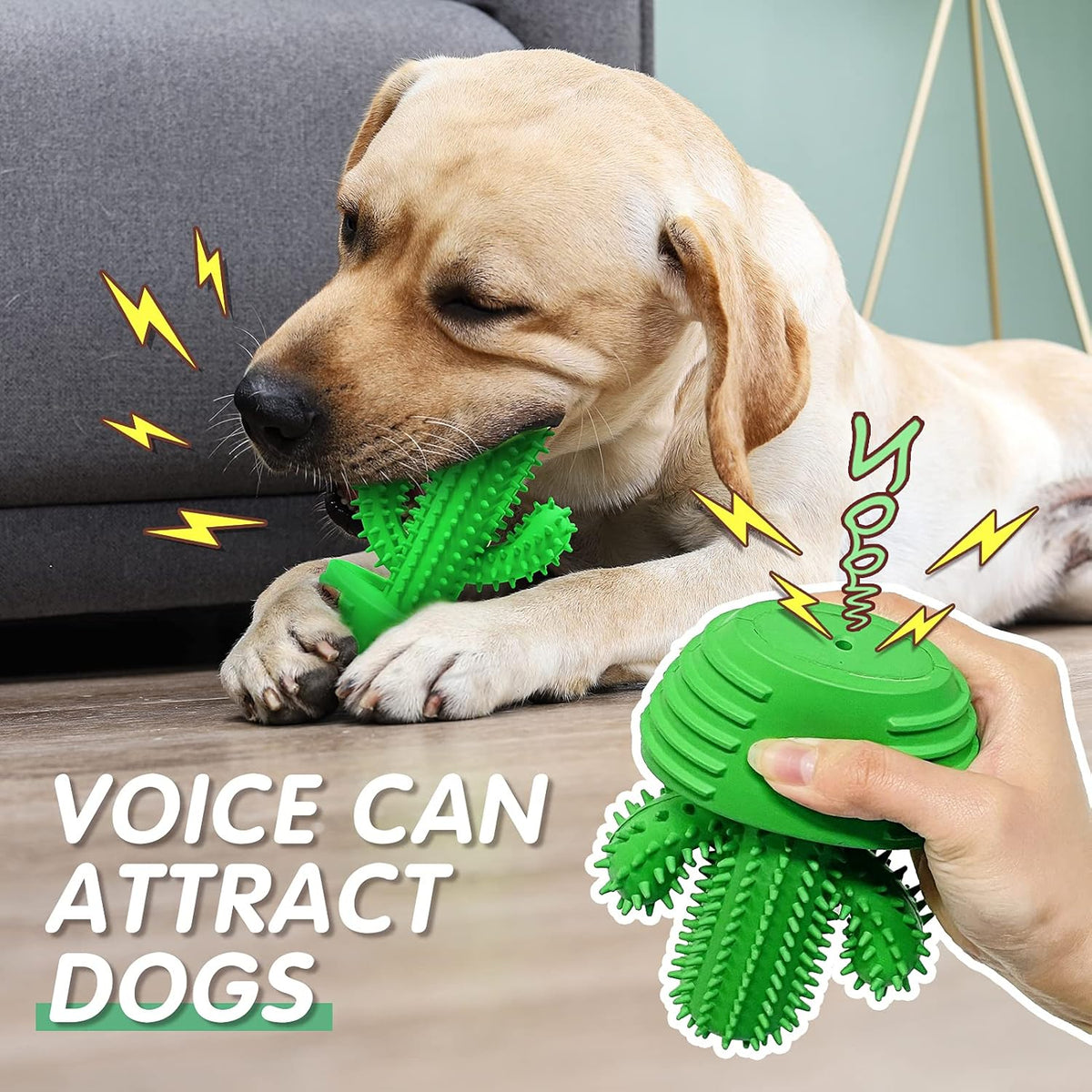 Pamlulu Dog Chew Toys Dog Toothbrush Stick Teeth Cleaning Brush Dental for Medium Large Dog, Puppy Christmas E - view 4