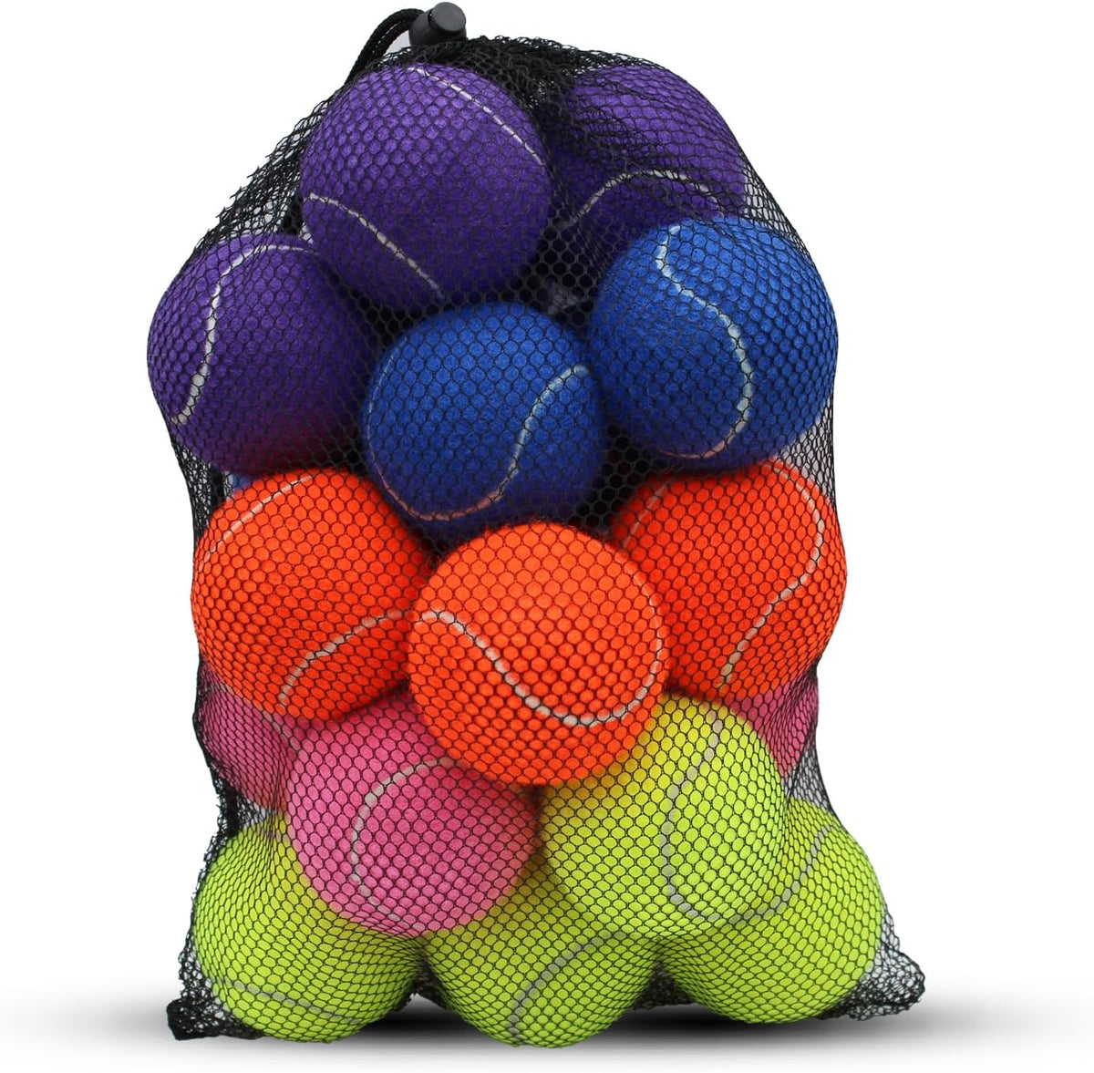 SHYUJAJIE Tennis Balls, 20 Pack Training Tennis Balls,High Elasticity Practice Tennis for Beginner, Exercise P
