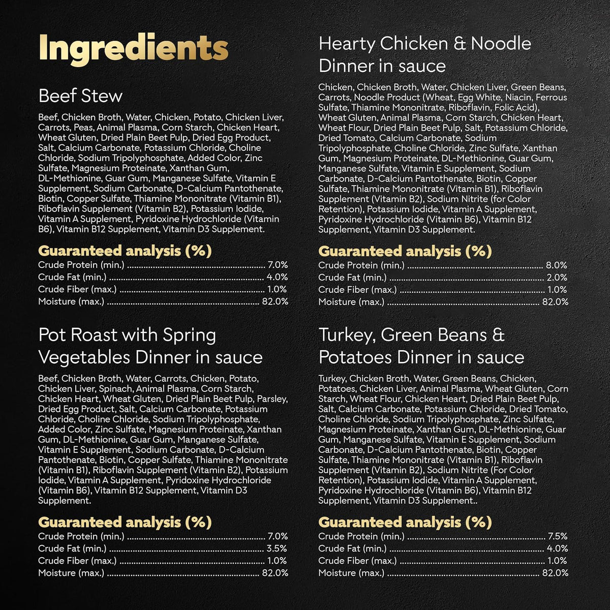 Cesar Home Delights Adult Wet Dog Food, Pot Roast with Spring Vegetables, Beef Stew, Turkey, Green Beans, & Po - view 4