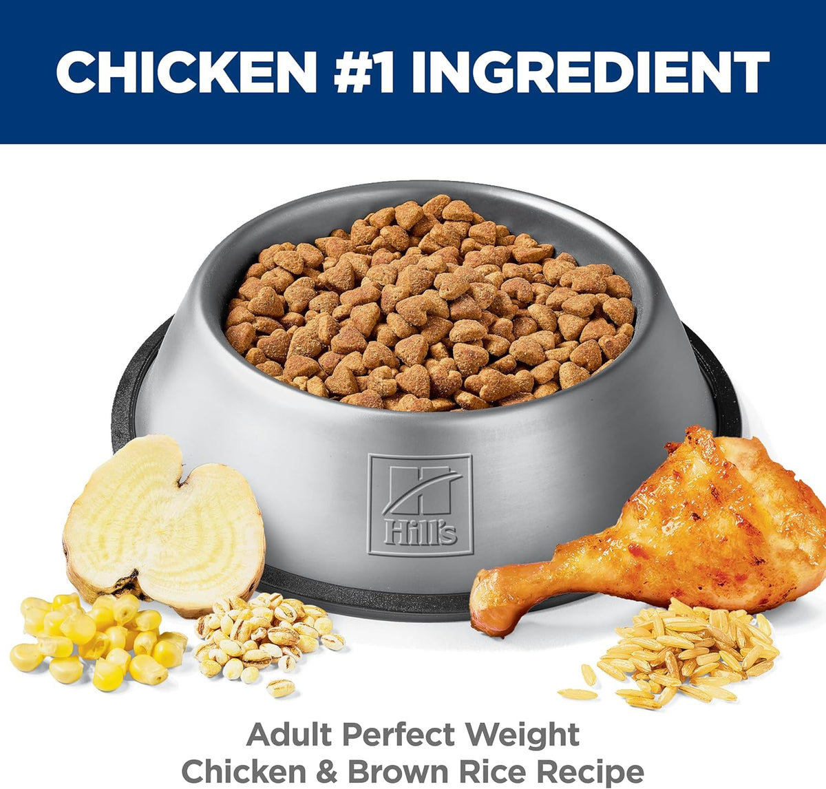 Hill's Science Diet Adult Perfect Weight Dry Dog Food, Chicken & Brown Rice, 25 lb. Bag - view 5
