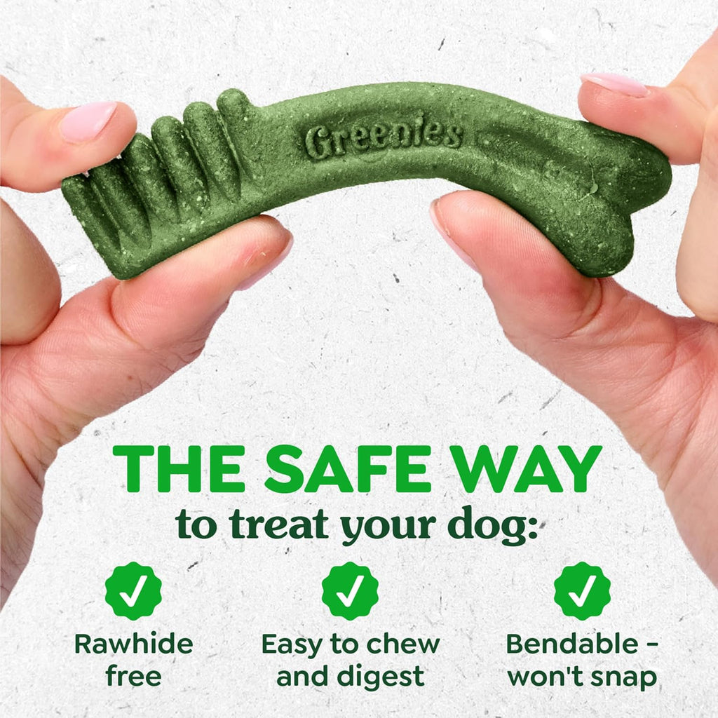 Greenies Veterinarian-Recommended Natural Dental Dog Treats Teenie Size, Daily Treating, Helps Clean Teeth and - view 8