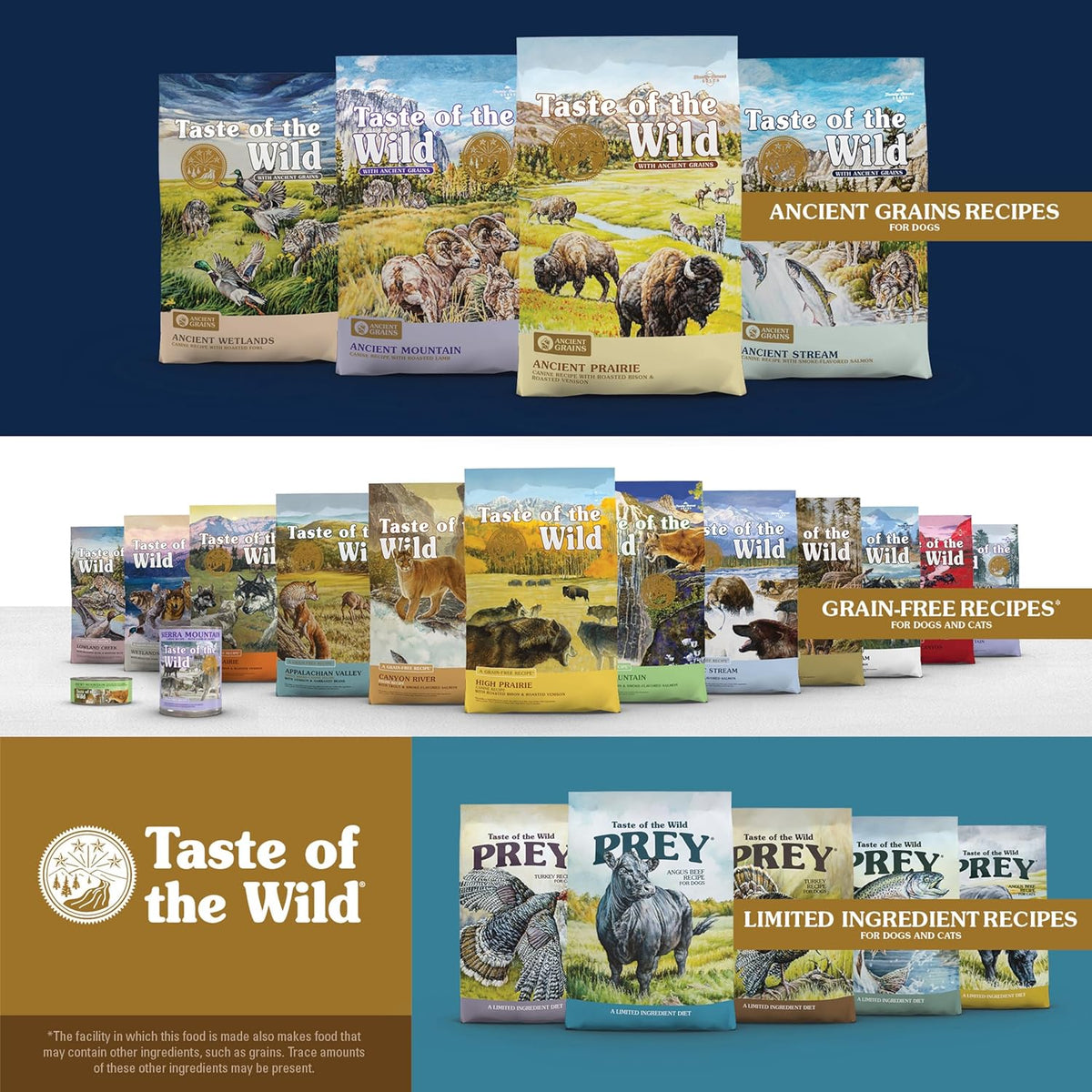 Taste of the Wild High Prairie Canine Grain-Free Recipe with Roasted Bison and Venison Adult Dry Dog Food, Mad - view 9
