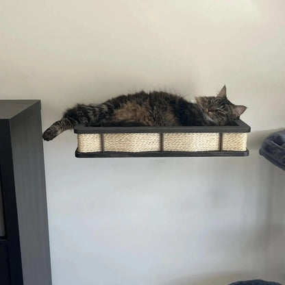 ThePawShelf™ – Wall-Mounted Cat Bed